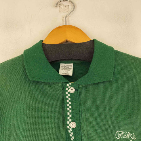 クーティー COOTIE ロゴ刺繍 S/S ポロシャツ メンズ JPN:L