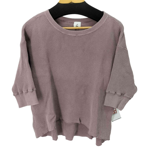 ロクビューティーアンドユースユナイテッドアローズ 6 BEAUTY & YOUTH UNITED ARROWS THERMAL V NECK 6SLEEVE 3/サーマル レディース