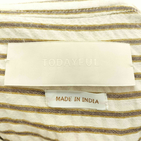 トゥデイフル TODAYFUL Stripe Shirts Dress レディース
