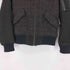 セブンデイズサンデイ SEVENDAYS=SUNDAY HARRIS TWEED チェック ツイード フライト ジャケット ブルゾン MA-1 レディース JPN:M