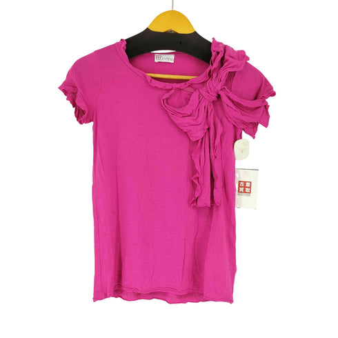 レッドヴァレンティノ RED VALENTINO リボンデザイン S/S Tシャツ レディース