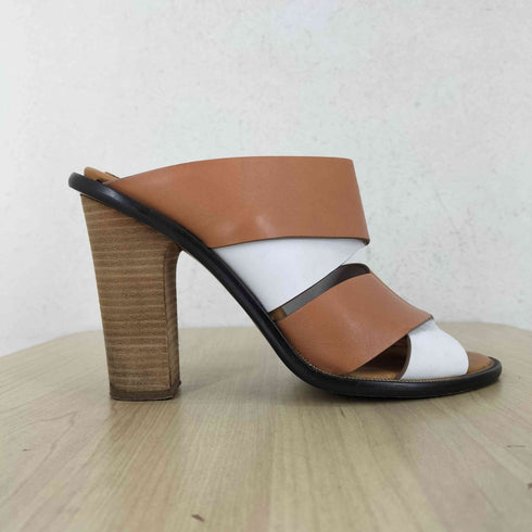 シーバイクロエ SEE BY CHLOE チャンキーヒールサンダル レディース 36