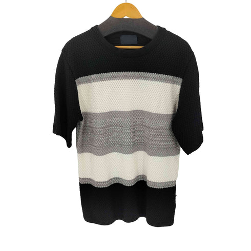 ステュディオス STUDIOUS バイカラー S/S ニット メンズ JPN:1
