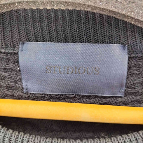 ステュディオス STUDIOUS バイカラー S/S ニット メンズ JPN:1
