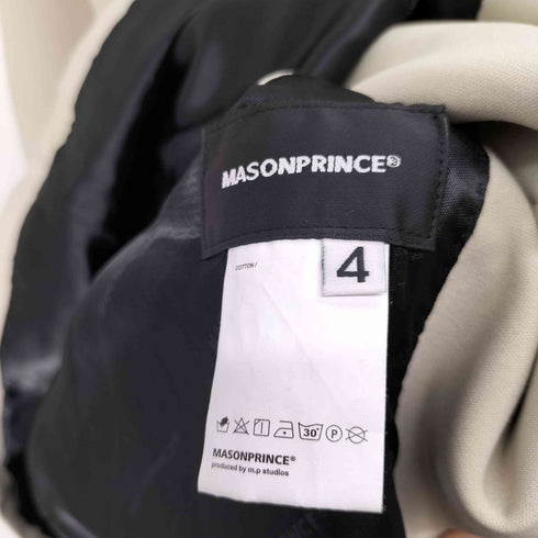 メゾンプリンス mason prince オーバーサイズドロップショルダーシングルテーラードジャケット メンズ JPN:4