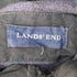 ランズエンド LANDS END 00s 裏地フリース フーデッド ナイロンジャケット メンズ