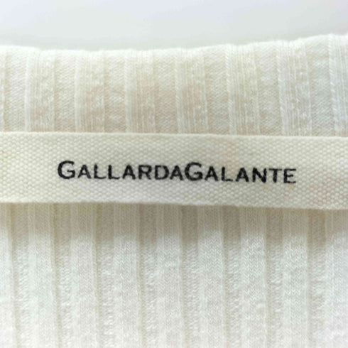 ガリャルダガランテ GALLARDAGALANTE ボリュームスリーブリブカットソー レディース FREE