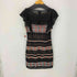 ビーシービージーマックスアズリア BCBG MAXAZRIA クロシェレース切替 総柄 S/S ワンピース レディース SP