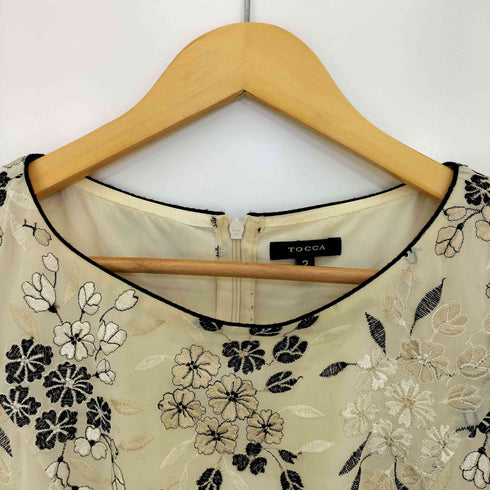 トッカ TOCCA ノースリーブ 花柄 ワンピース レディース JPN:2