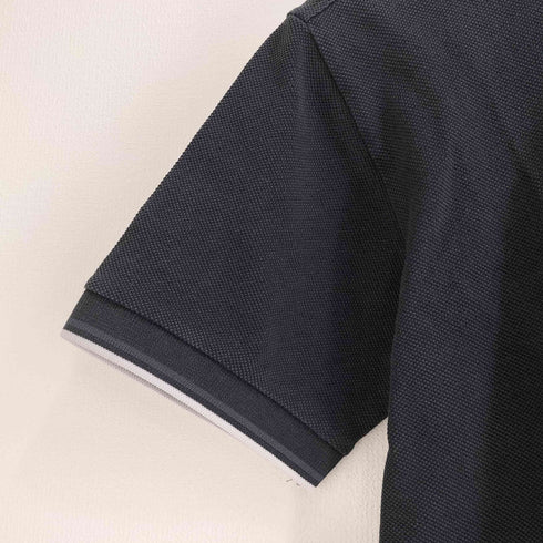 フレッドペリー FRED PERRY 月桂樹 ロゴ刺繍 ポロシャツ メンズ M