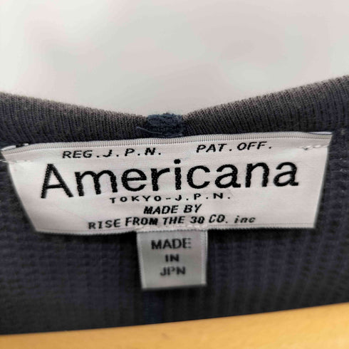 アメリカーナ Americana 日本製 サーマルカットソー レディース