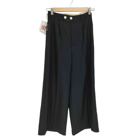 エストラータ STRATA ダブルボタンストレートパンツ レディース JPN:S