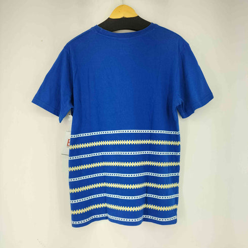 ステューシー Stussy 00s ラインデザインクルーネックTシャツ メンズ JPN:M