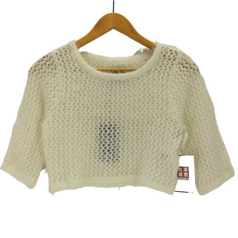 ユニフ UNIF メッシュクロップドニット レディース JPN:XS
