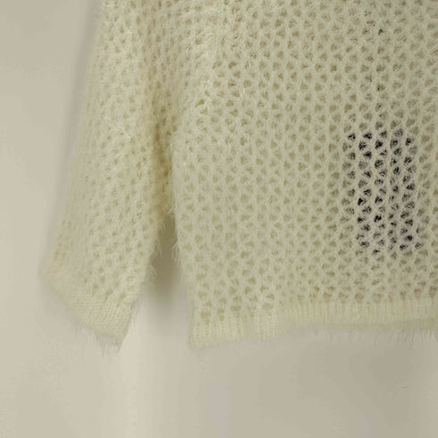 ユニフ UNIF メッシュクロップドニット レディース JPN:XS