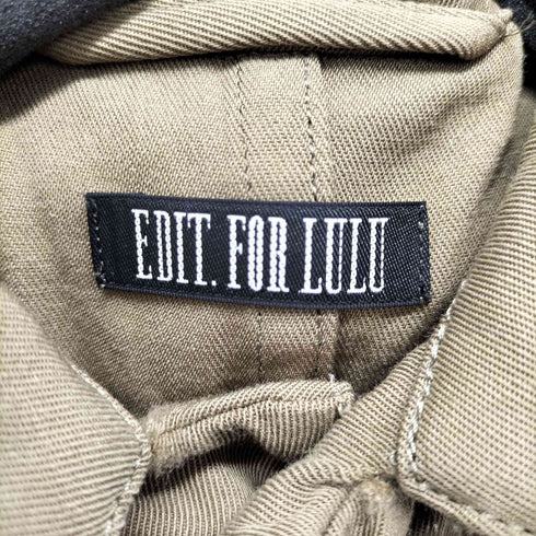 エディットフォールル EDIT. FOR LULU ミリタリーショートジャケット レディース JPN:36