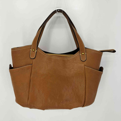 Neutral Gray レザーハンドバッグ レディース