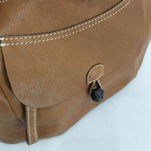 Neutral Gray レザーハンドバッグ レディース