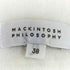 マッキントッシュフィロソフィー MACKINTOSH PHILOSOPHY リブ切替 コットン ロングカーディガン レディース JPN:38