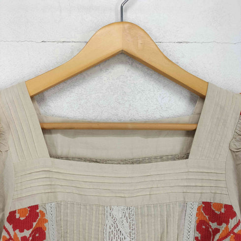グレースコンチネンタル GRACE CONTINENTAL ネイティブ刺繍ブラウス レディース 36