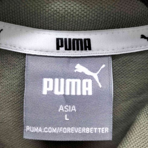 プーマ PUMA S/S フロントジップポロオールインワン レディース import:L