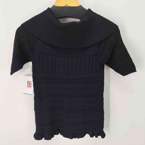 GAUDI JEANS ナイロン混 レーヨン半袖トップス レディース import:XS