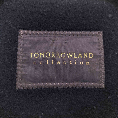トゥモローランド TOMORROWLAND ウールノーカラーコート レディース 36