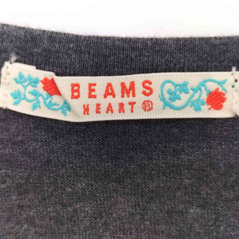 ビームスハート BEAMS HEART Y2K カモ柄 迷彩 レイヤード ノースリーブワンピース レディース FREE