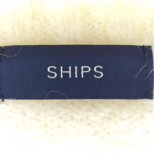 シップス SHIPS メランジVネック プルオーバー ニット レディース