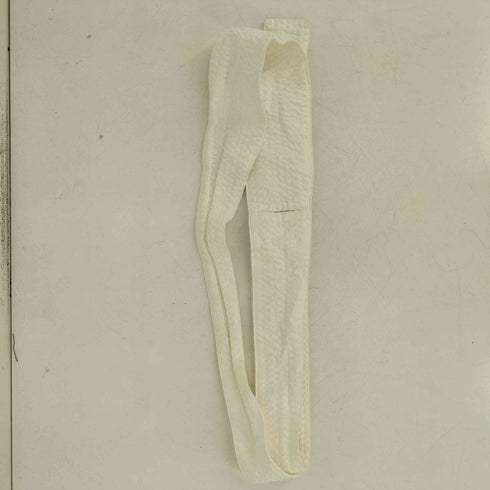 ハリス HARRISS サッカー ストライプ ベルト付き Vネック シャツ ブラウス レディース FR:36