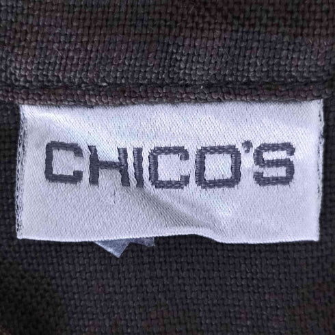 チコ CHICOS 刺繍 リネンベスト レディース JPN:3