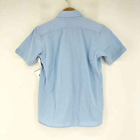 フレッドペリー FRED PERRY フルオープンシャツ 鹿の子半袖シャツ レディース JPN:M