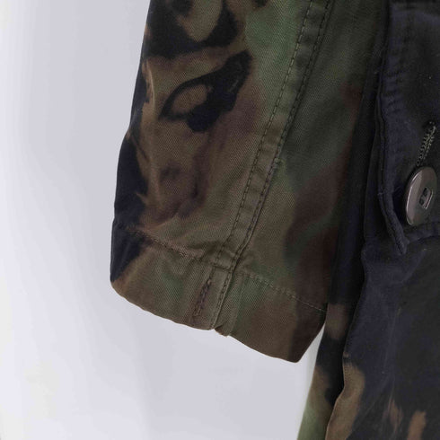スウィーディシュアーミー SWEDISH ARMY DAMAGE DONE スウェーデン軍 M-59 FIELD JACKET タイダイ加工 フィールドジャケット メンズ c48