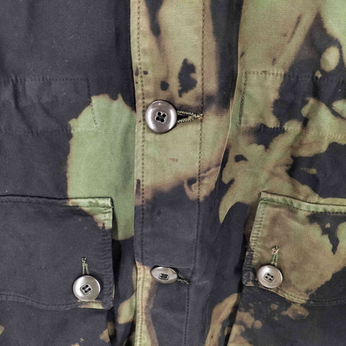 スウィーディシュアーミー SWEDISH ARMY DAMAGE DONE スウェーデン軍 M-59 FIELD JACKET タイダイ加工 フィールドジャケット メンズ c48