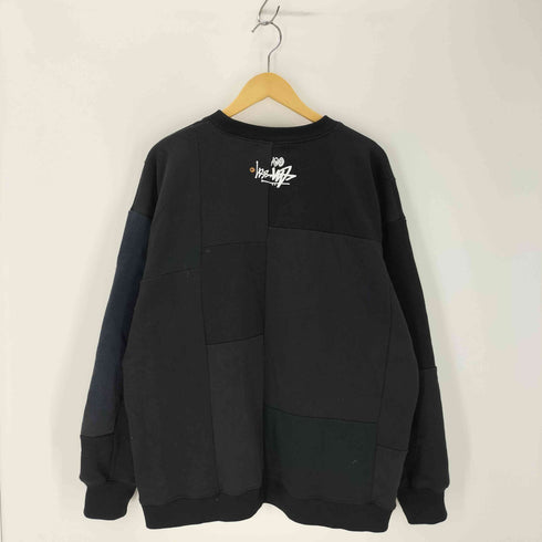 Takaya Hioki OLD STUSSY REMAKE FRONT PRINT TRAINER 再構築 リメイクスウェット メンズ JPN:XL