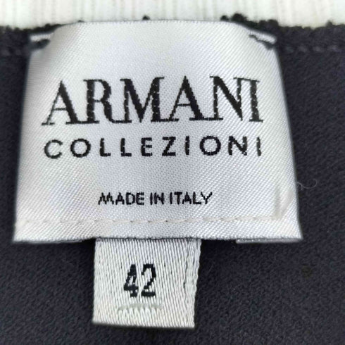 アルマーニコレツィオーニ ARMANI COLLEZIONI Vネック ニット半袖 レディース 42