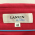 ランバンオンブルー LANVIN en Bleu ワンポイント刺繍 S/S ポロシャツ レディース 48