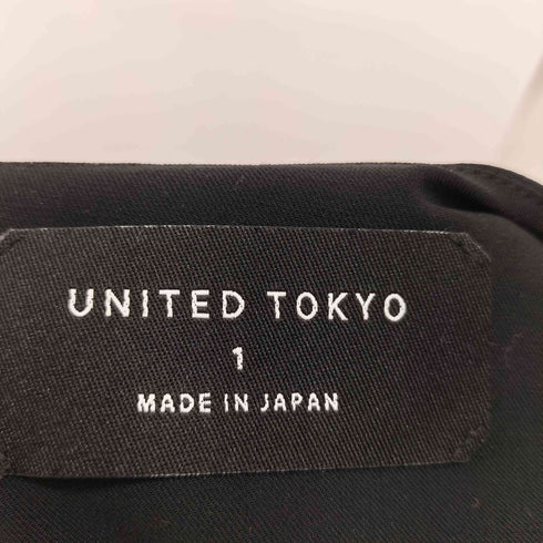 ユナイテッドトウキョウ UNITED TOKYO ツイストラインフロントブラウス レディース JPN:1