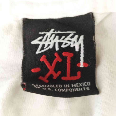 ステューシー Stussy Mexico製 ロゴクルーネックTシャツ メンズ JPN:XL
