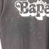 アベイシングエイプ A BATHING APE 00S babymailo scull bape クルーネックTシャツ メンズ