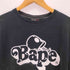 アベイシングエイプ A BATHING APE 00S babymailo scull bape クルーネックTシャツ メンズ