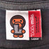 アベイシングエイプ A BATHING APE 00S babymailo scull bape クルーネックTシャツ メンズ