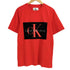 シーケーカルバンクライン ck Calvin Klein ベロアロゴプリント 半袖カットソー メンズ S