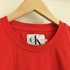 シーケーカルバンクライン ck Calvin Klein ベロアロゴプリント 半袖カットソー メンズ S