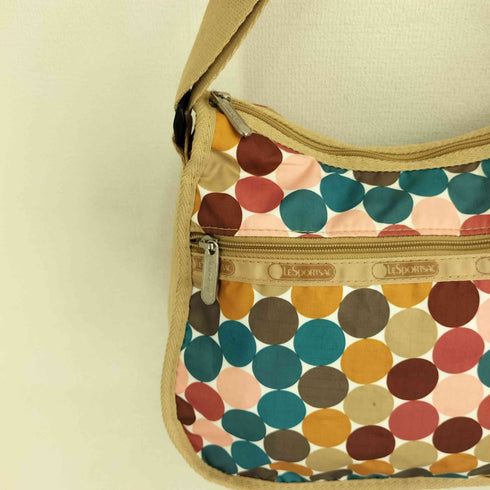 レスポートサック LeSportsac CLASSIC HOBO サークル ドットショルダーバッグ レディース