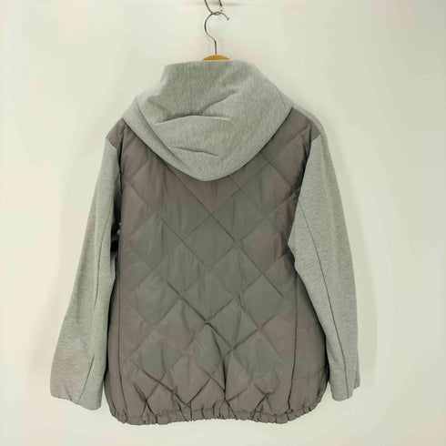 Zelal sports 中綿切替 デザインジップパーカー レディース