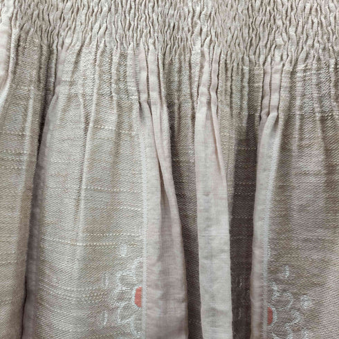 ヒロココシノ HIROKO KOSHINO フラワー刺繍 ギャザースカート レディース JPN:38
