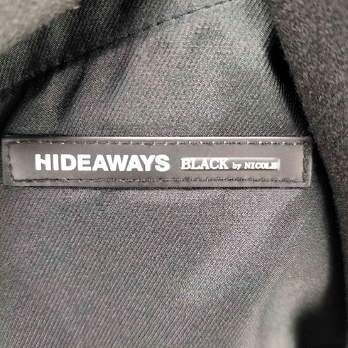 ハイダウェイニコル HIDEAWAYS NICOLE ウール調ジャージージャケット メンズ JPN:50