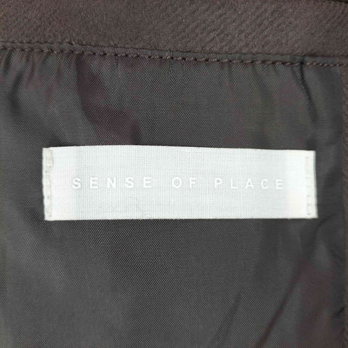 センスオブプレイス SENSE OF PLACE ツイルスエードタッチZIPブルゾン メンズ JPN:L