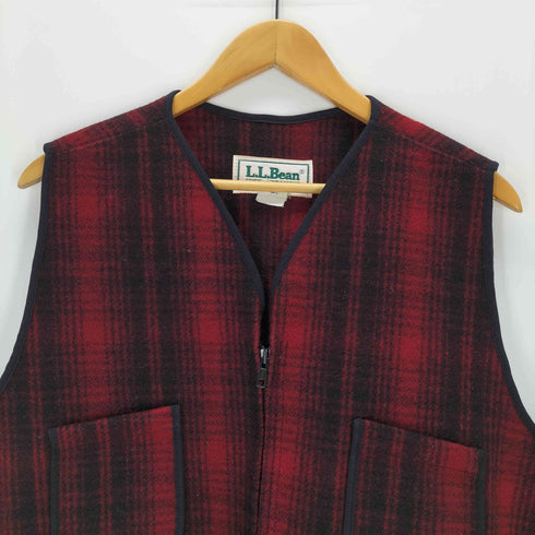 エルエルビーン L.L.Bean USA製 ウールジップハンティングベスト メンズ JPN:M